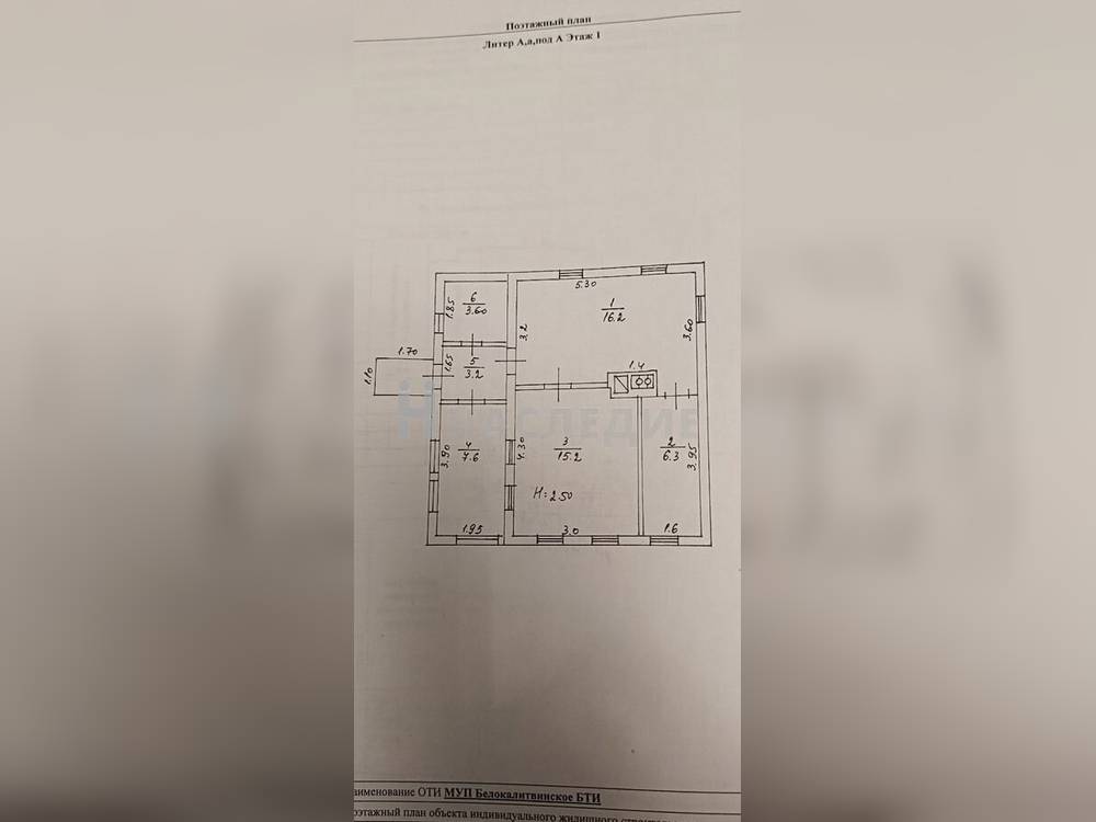 Брус 1-этажный дом 53 м2 на участке 8.5 сот. Автовокзал, ул. Суворова - фото 16